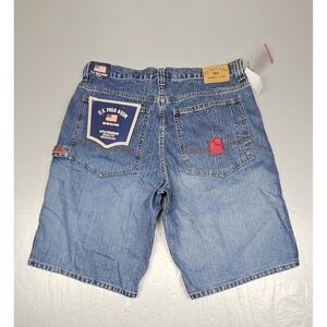 Vintage US Polo Assn Jeans Shorts Mens 36 Baggy Carpenter Grunge Hip-Hop NWT